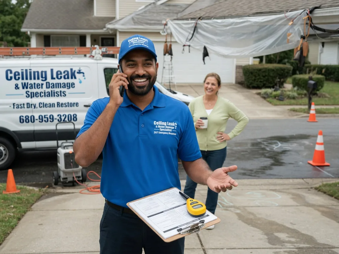 Ceiling Leak Cleanup Lakeport, CA FAQs